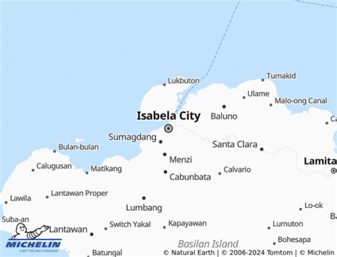 MICHELIN Isabela City map .